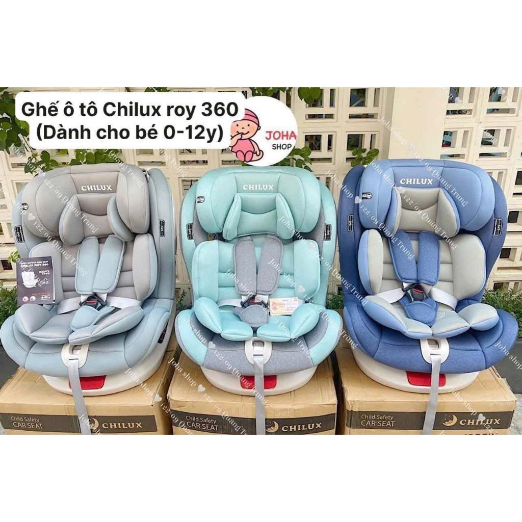 GHẾ Ô TÔ CHO BÉ CHILUX ROY 360