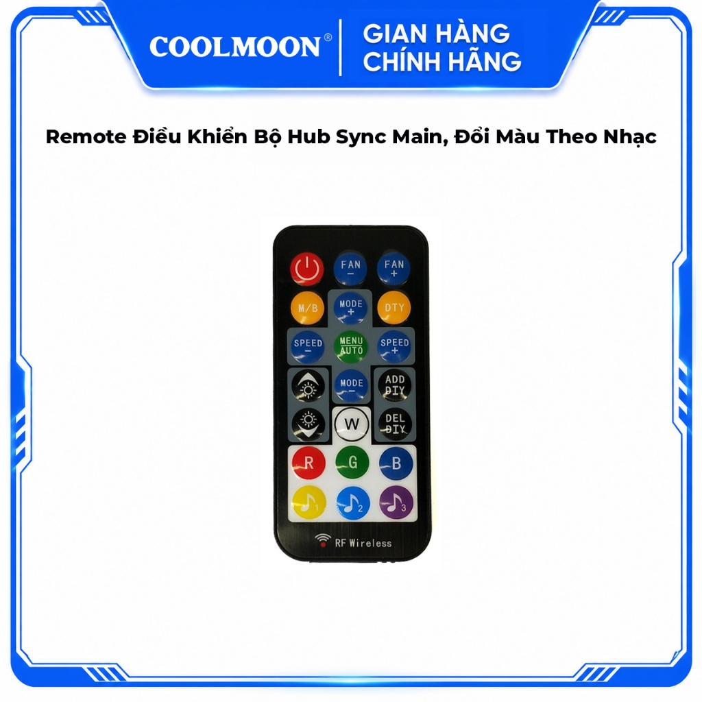 Remote Điều Khiển Bộ Hub Sync Main, Đổi Màu Theo Nhạc
