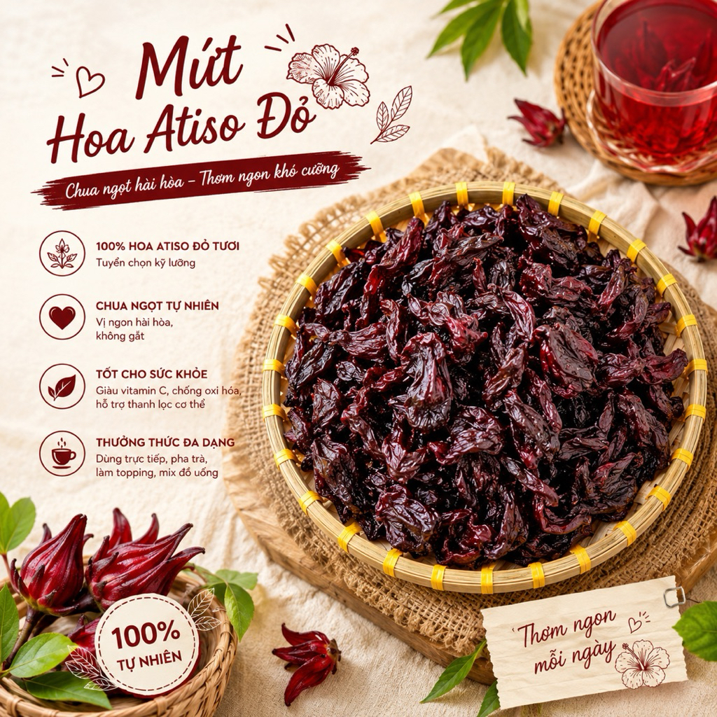 Mứt Hoa Atiso
