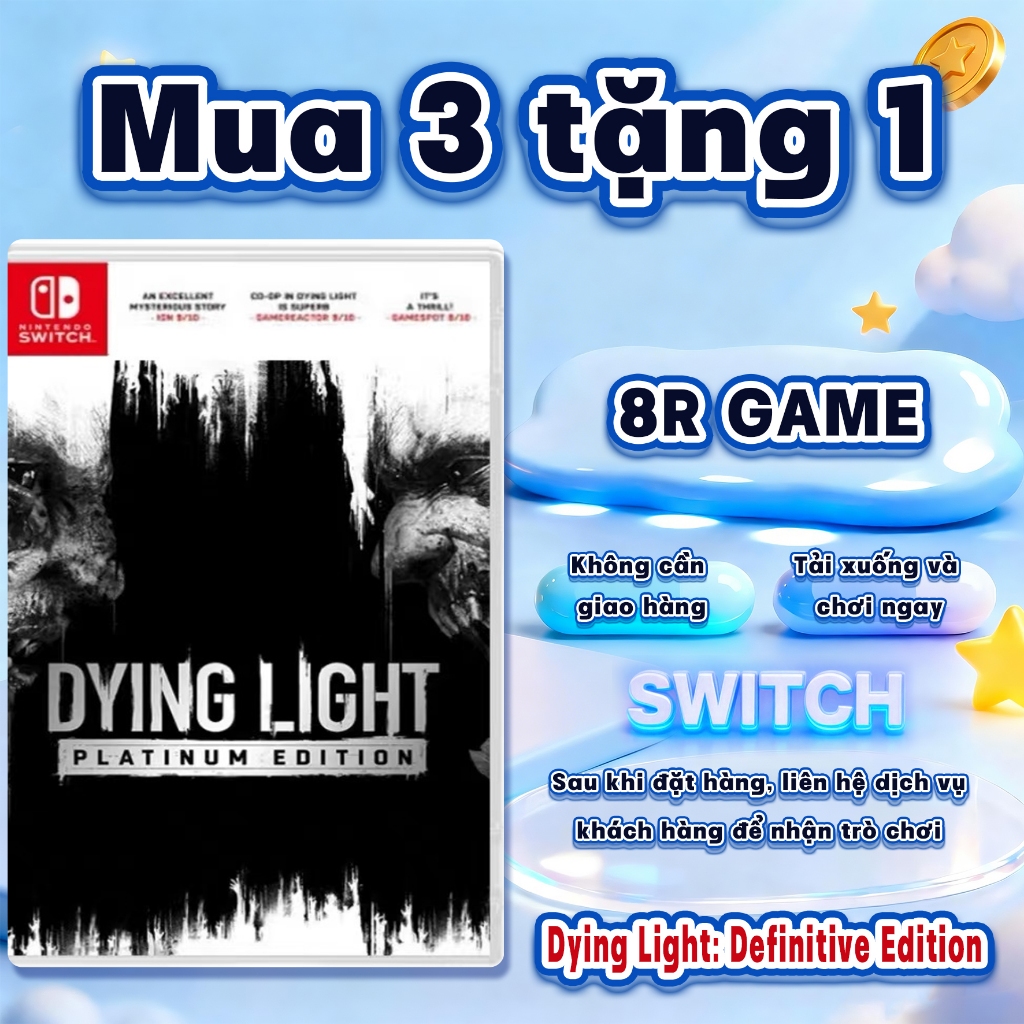 Dying Light: Definitive Edition Nintendo Switch – Mua 3 Tặng 1