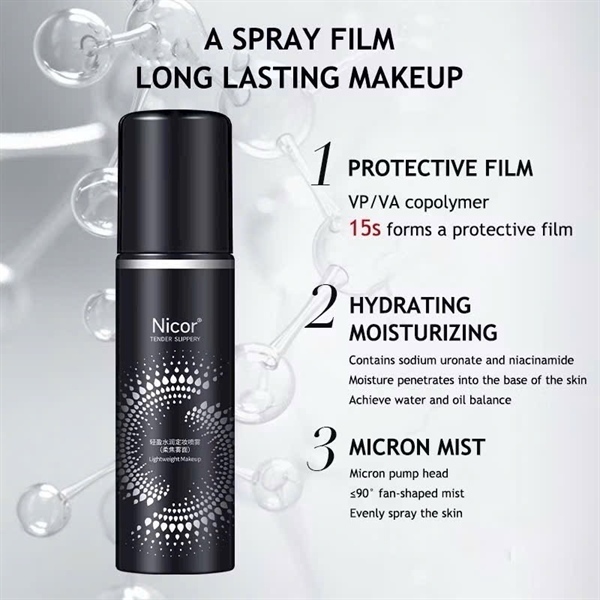 Xịt khoá nền nicor Dung tích: 100ml