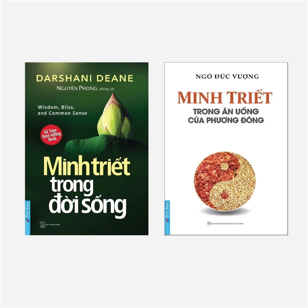 Sách Combo Minh Triết Trong Đời Sống + Minh Triết Trong Ăn Uống Của Phương Đông (2 cuốn)