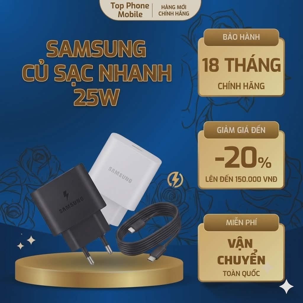 Củ Sạc Samsung 25W Chính Hãng