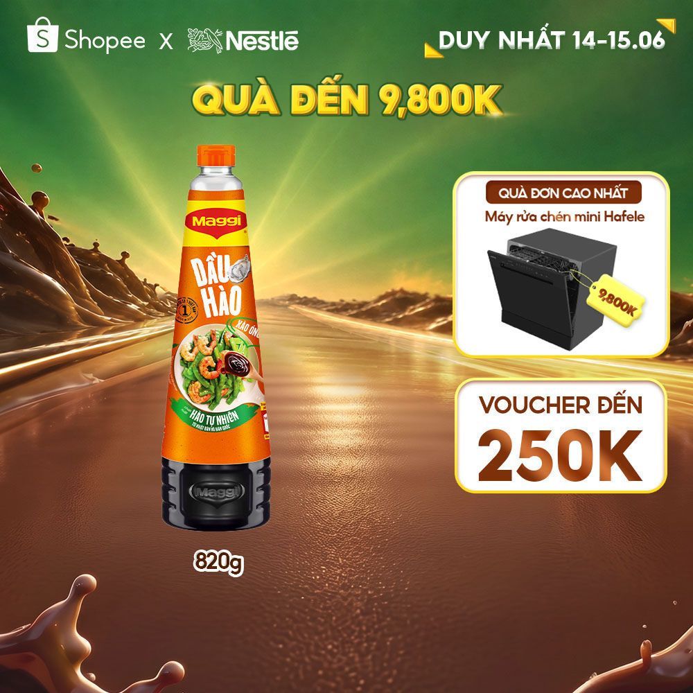 Dầu hào Maggi chai 820g