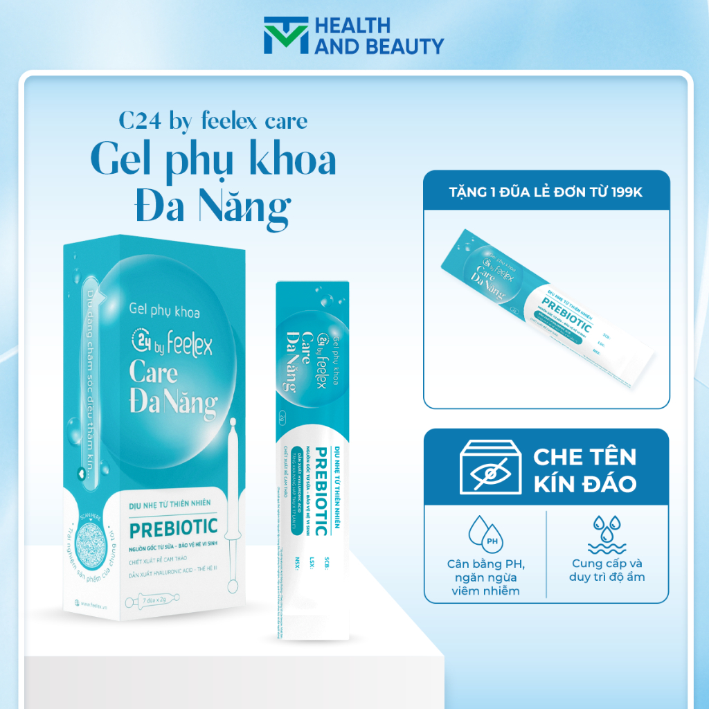 Đũa thần inner - Gel phụ khoa C24 by Feelex Care đa năng, cân bằng pH, dịu nhẹ, an toàn, tiện lợi
