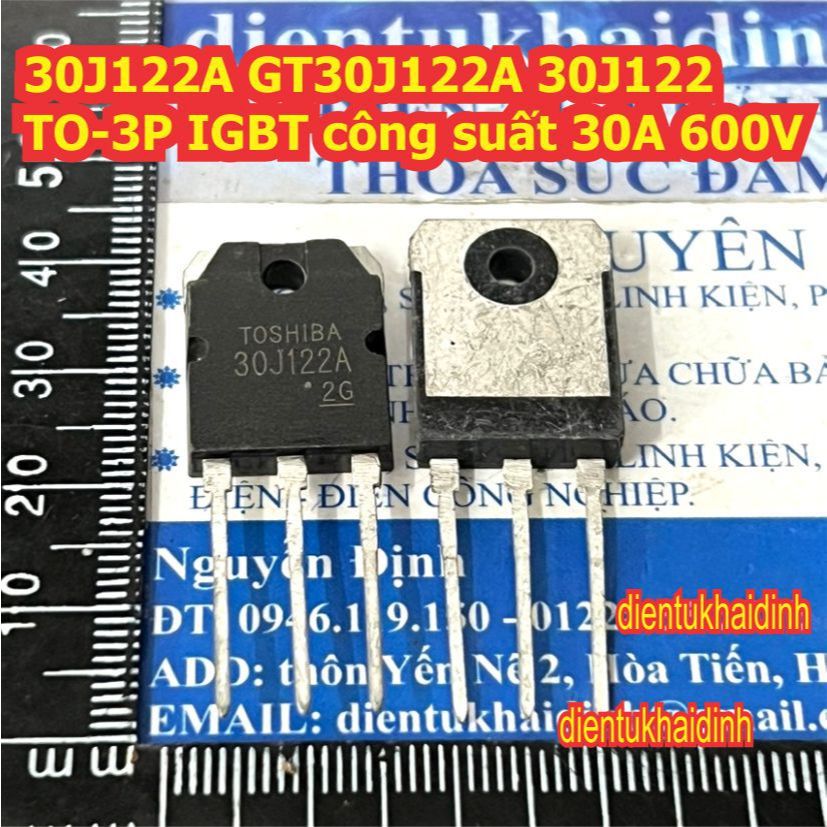 2 con 30J122A GT30J122A 30J122 TO-3P IGBT công suất 30A 600V kde4749