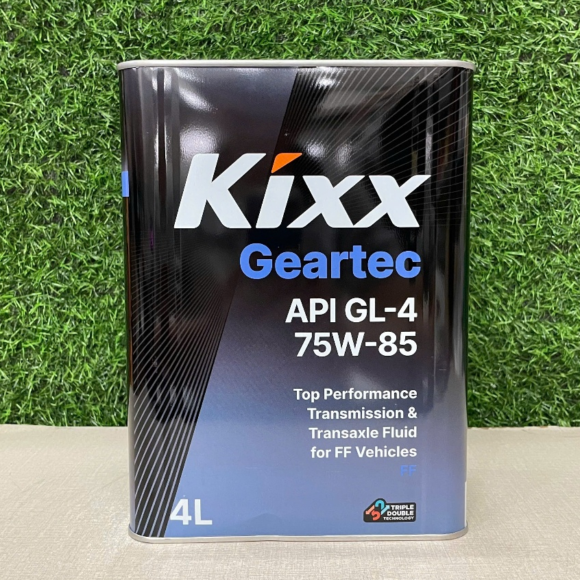 [ CHÍNH HÃNG ] Dầu Hộp Số Sàn & Cầu Trước Ô Tô Kixx Geartec 75W-85 GL-4 (4 Lít) - Nhập Khẩu Korea