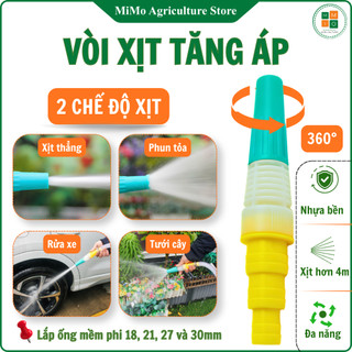 Vòi xịt tưới cây đa năng thay đổi tia nước (bền, hiệu quả, tiết kiệm)