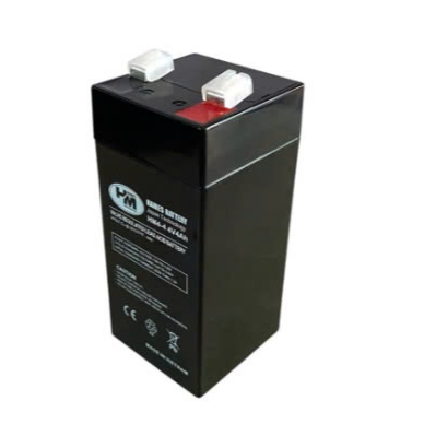 Ắc quy 4V 4Ah dùng cho cân điện tử, thiết bị chạy điện 4V (pin sạc 4V-4Ah) - Hames HM4-4 chính hãng