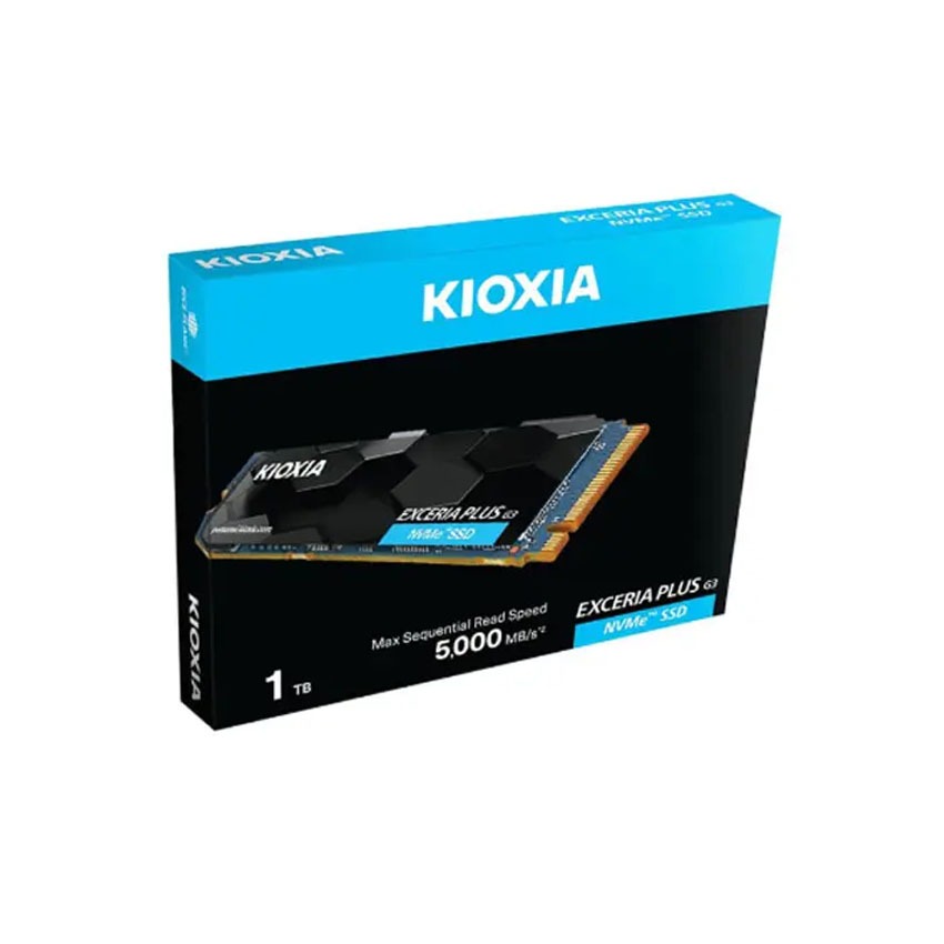 Ổ Cứng SSD KIOXIA Exceria Plus G3 1TB – M.2 2280 PCIe Gen4 x4 (Đọc 5000MB/s Ghi 3900MB/s)