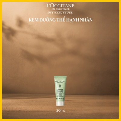 [HB GIFT] Kem Dưỡng Thể Hạnh Nhân 20ML L'OCCITANE