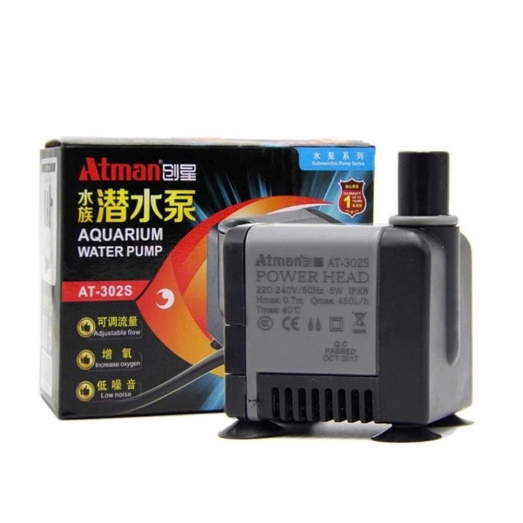 Máy bơm chìm hồ cá Atman AT-302S