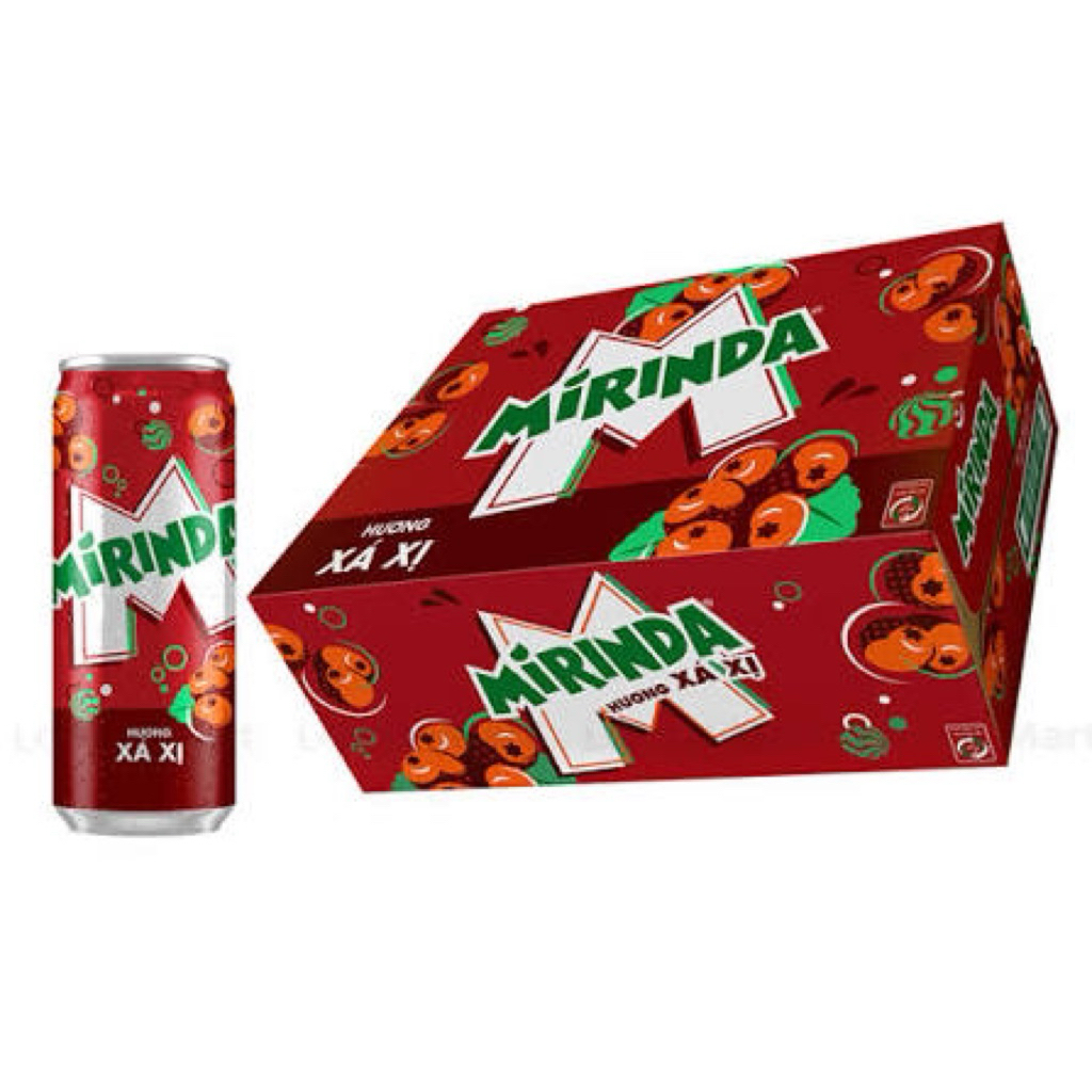 Nước Ngọt Mirinda Hương Xá Xị 320ml