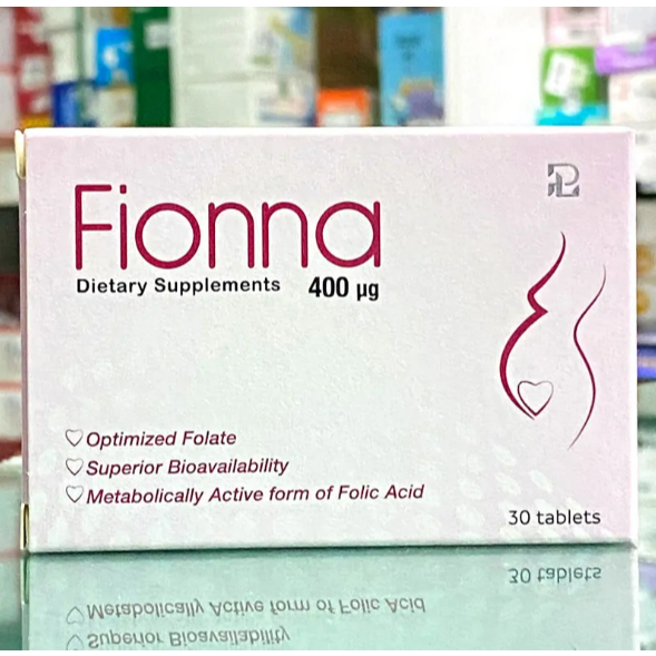 5 MTHF Fionna - Viên Uống Bổ Sung Acid Folic Từ Ba Lan Hộp 30 viên