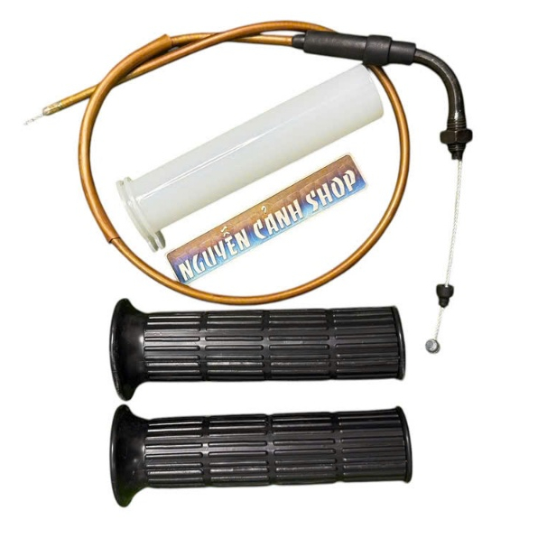 Bao tay xe 67 combo 3 món bao tay+ống ga+dây ga