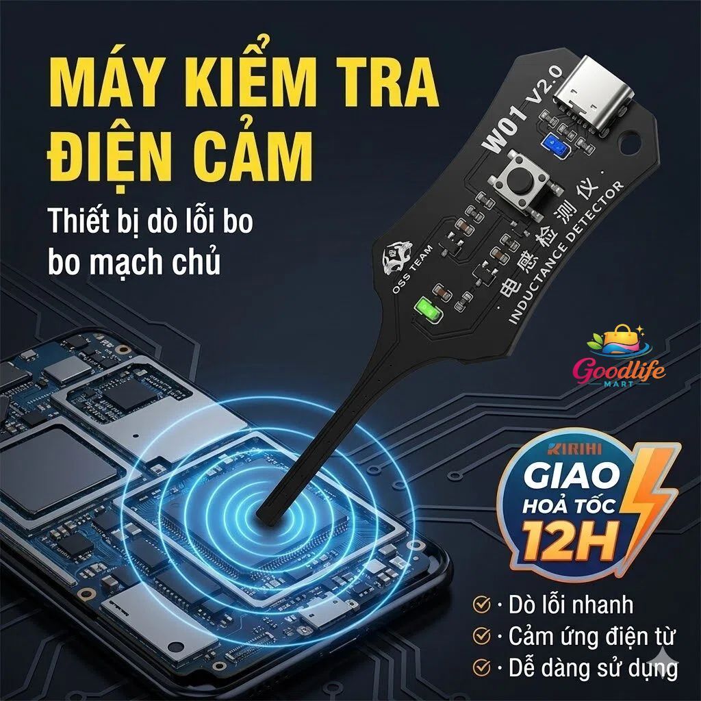 Oss inductor Detector Tester điện thoại Bo mạch chủ cảm ứng điện từ lỗi kiểm tra