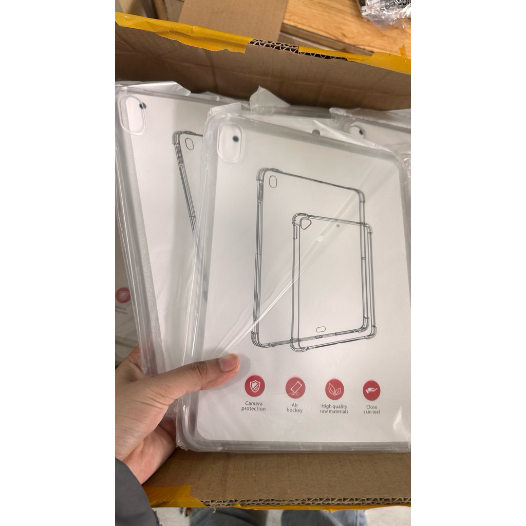 Ốp Lưng trong chống sốc Ipad Gen10 Gen 11 A16 silicon dẻo