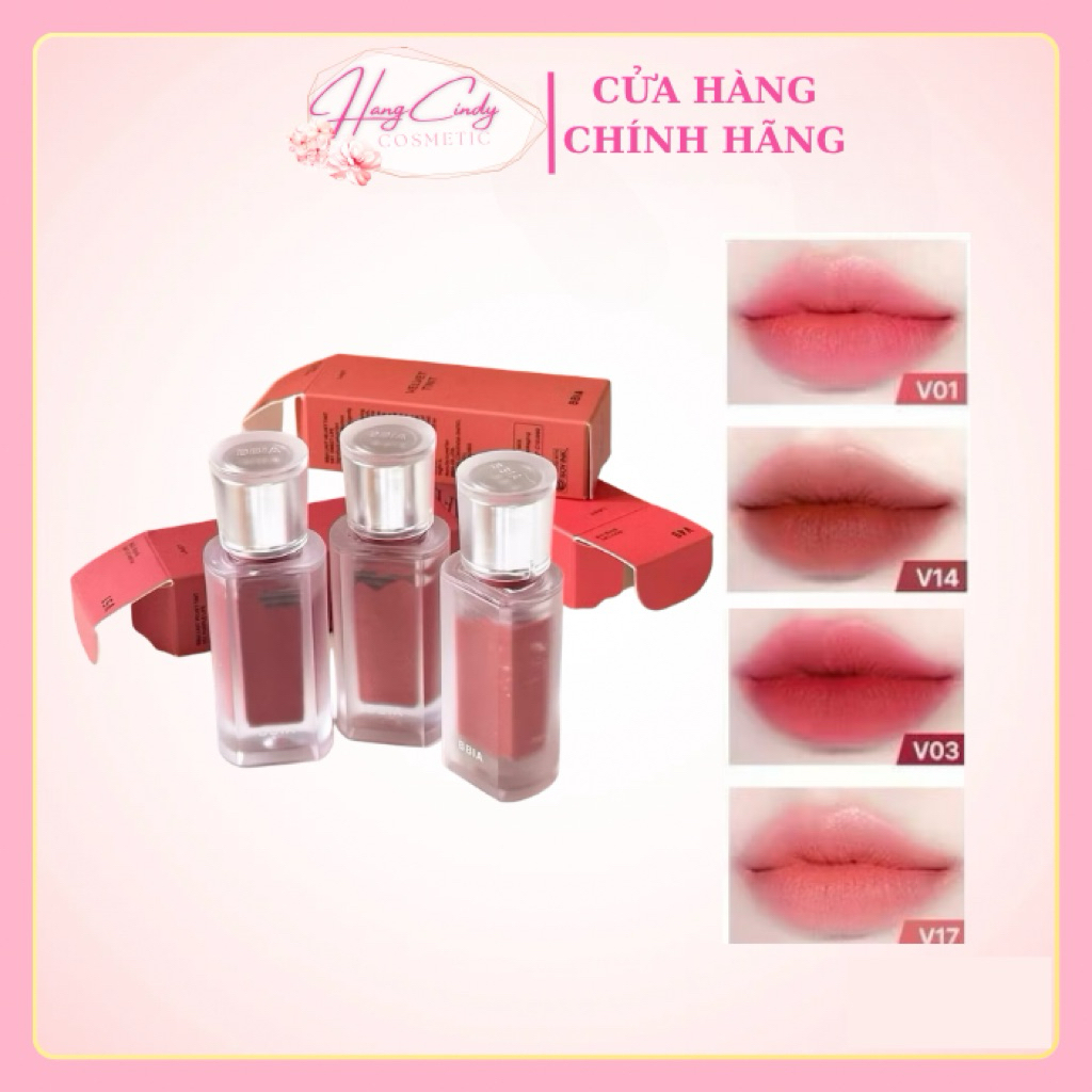 Son kem BBIA Last Velvet Tint MLBB Renew Version 5g FULL màu 2026
