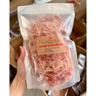 Túi Zip 500G Khô Mực Xé Sợi Hấp Nước Dừa Ăn Liền