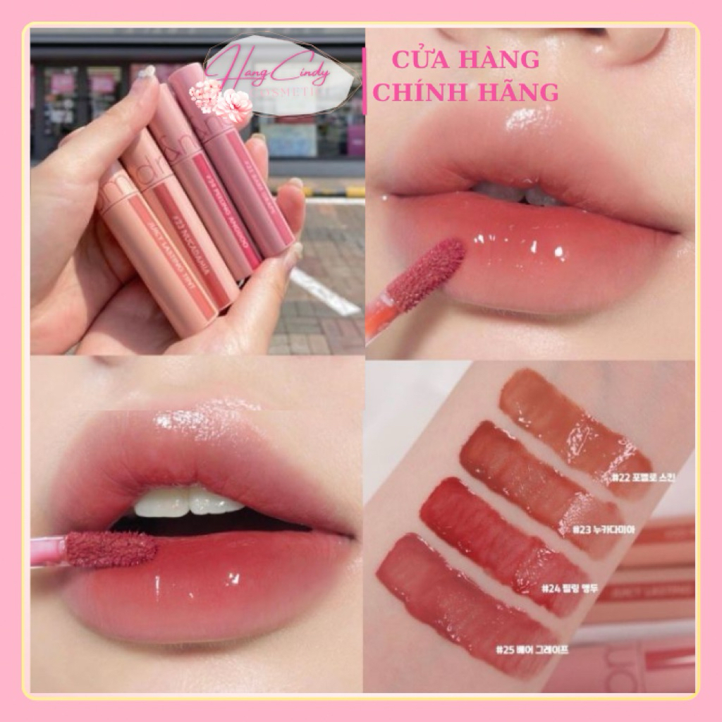 Son Tint Romand Juicy Lasting Tint 25 Bare Grape - Hồng baby cho đôi môi quyến rũ.