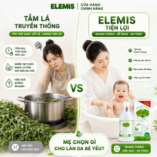Nước tắm gội thảo dược cho trẻ Elemis 200ml