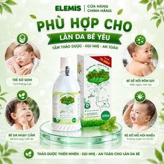 Nước tắm gội thảo dược cho trẻ Elemis 200ml
