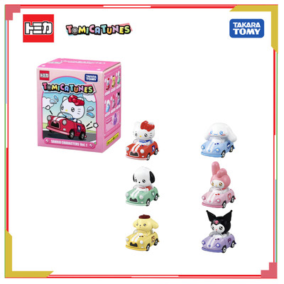 Xe mô hình Tomica DT Tunes Sanrio Characters Vol.1-948117 Fullbox Chính Hãng Takara Tomy - Victoys