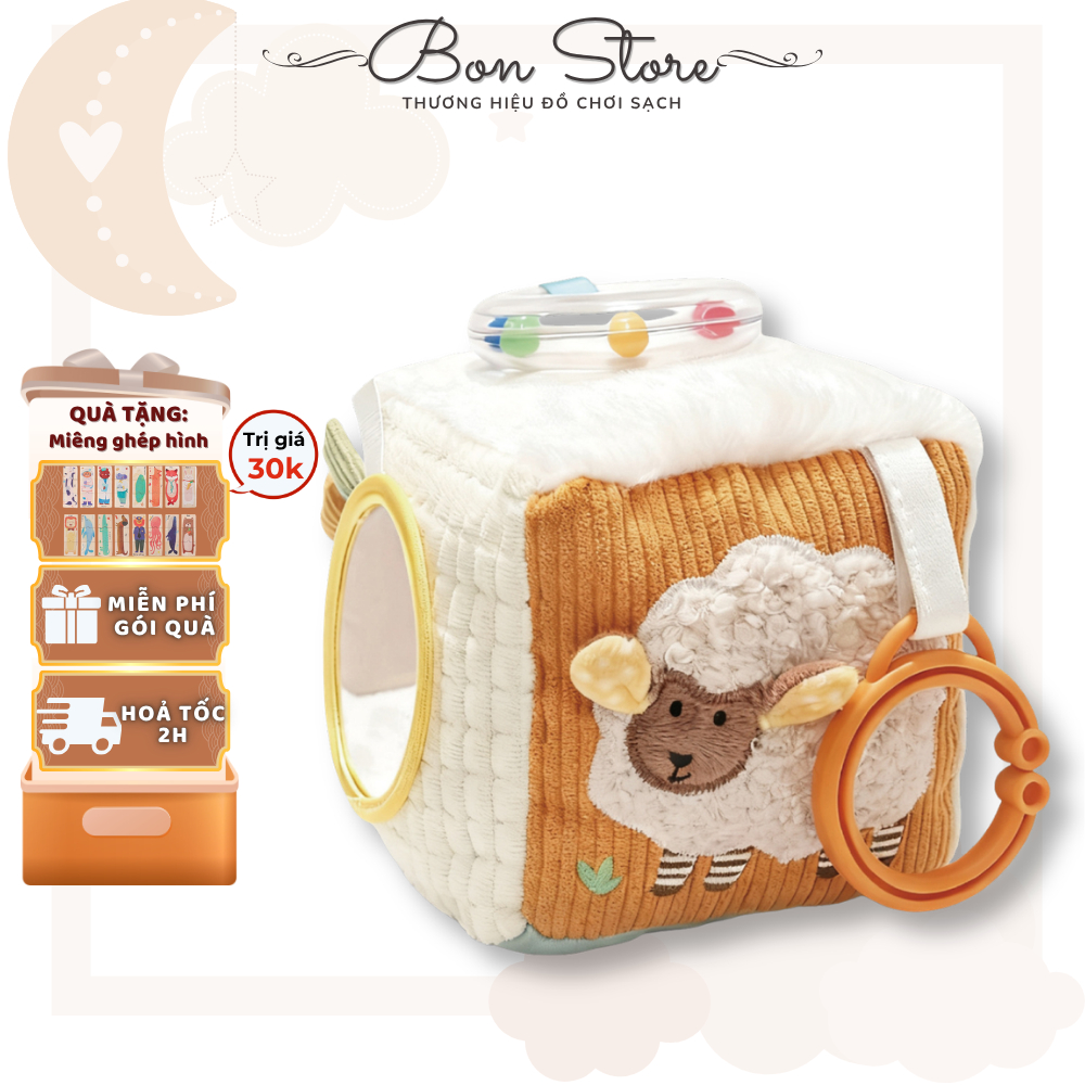 Đồ Chơi Hộp Bận Rộn Busy Box Treo Nôi Đồ Chơi Nhận Thức Giáo Dục Sớm Montessori Cho Trẻ Em Từ 0 Thán