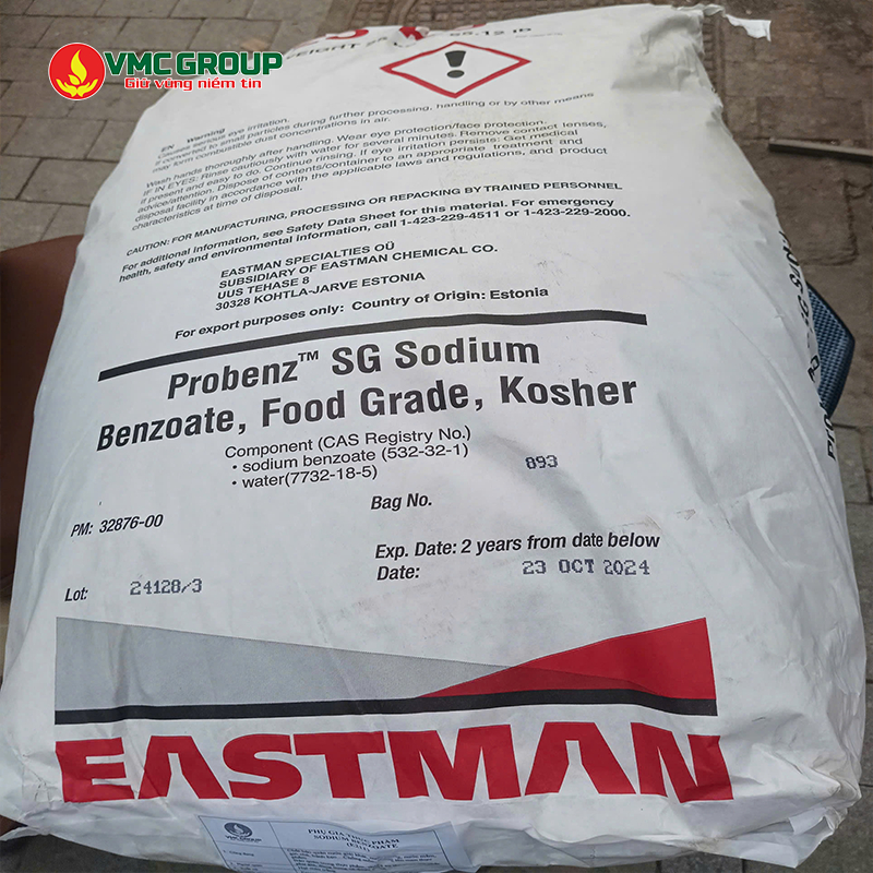 CHẤT BẢO QUẢN THỰC PHẨM SODIUM BENZOATE BAO 25KG