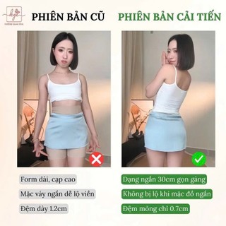 Quần Độn Hõm Hông và Mông Dáng Ngắn Giúp Vòng 3 Căng Tròn Tự Nhiên