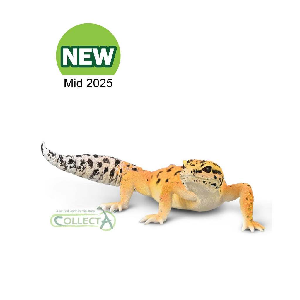 Mô hình động vật: Thằn lằn Leopard Gecko ( Chính hãng)