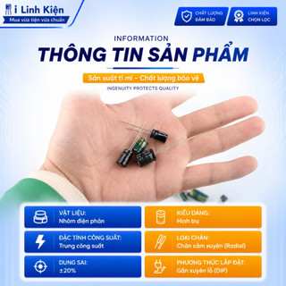 Tụ hóa 35V 100uF-10000uF tần số cao