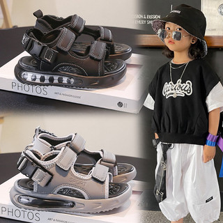 Sandal Da Trơn Cho Bé Trai GAUKID-G198 - Màu Sắc Đơn Giản, Sang Trọng