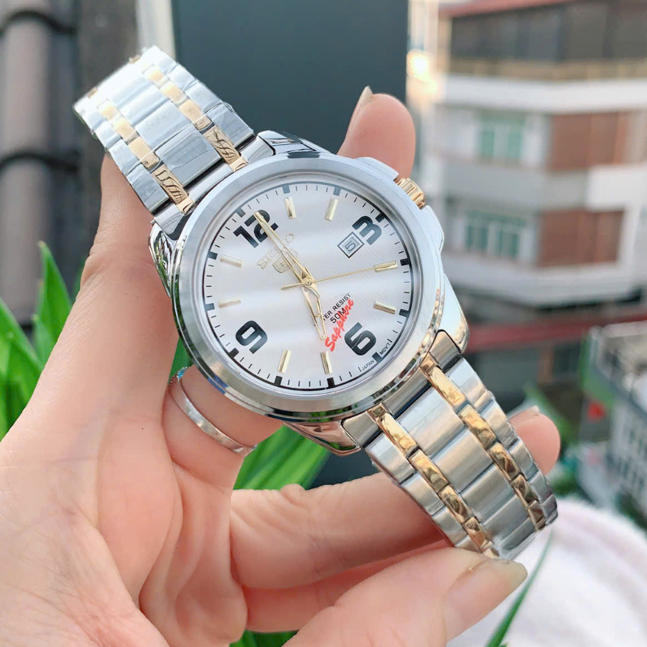 (Dino.shop) Đồng hồ nam S.K classic dáng thể thao nam tính size 44mm chịu nước
