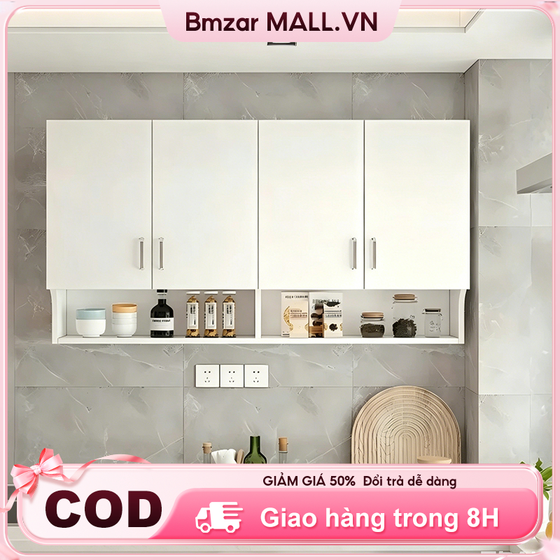 BMZAR Tủ treo tường dễ lắp ráp Tủ bếp mini treo tường đa năng nhập khẩu cao cấp nhiều kích thước