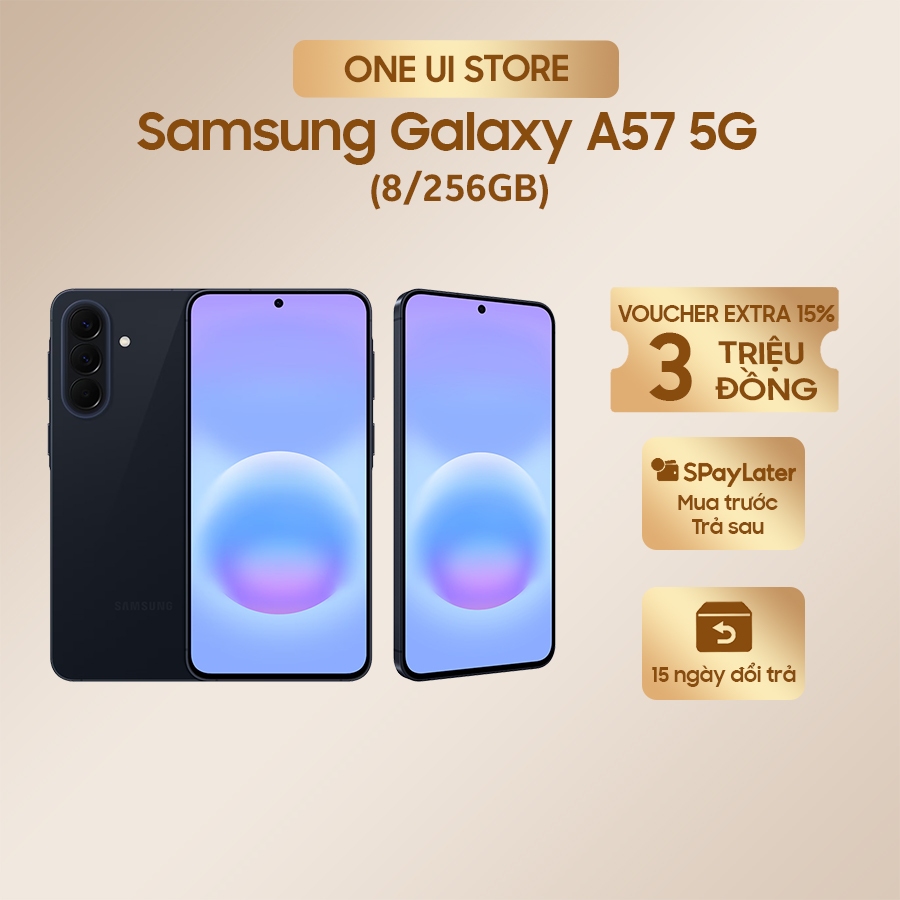 (KICK T9) Điện thoại Samsung Galaxy A57 5G ( 8/256GB) - Bảo hành chính hãng - ONE UI STORE