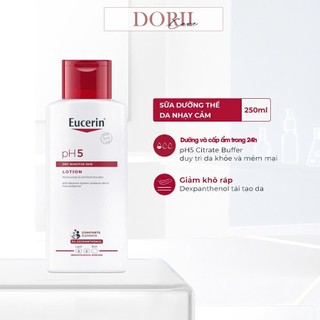 Eucerin Sữa dưỡng thể pH5 Lotion dưỡng ẩm dành cho da nhạy cảm 250ml