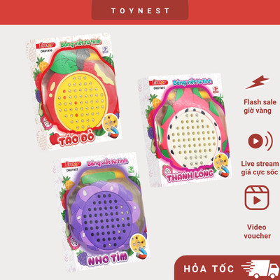 Đồ Chơi DUKA: Đồ Chơi Phát Triển Trí Tuệ Cho Bé - Thanh Long/ Táo Đỏ / Nho Tím