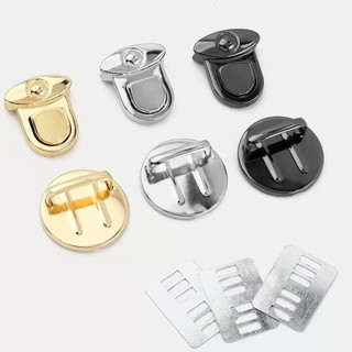 Khoá sập bầu loại kẹp không vít phụ kiện túi xách