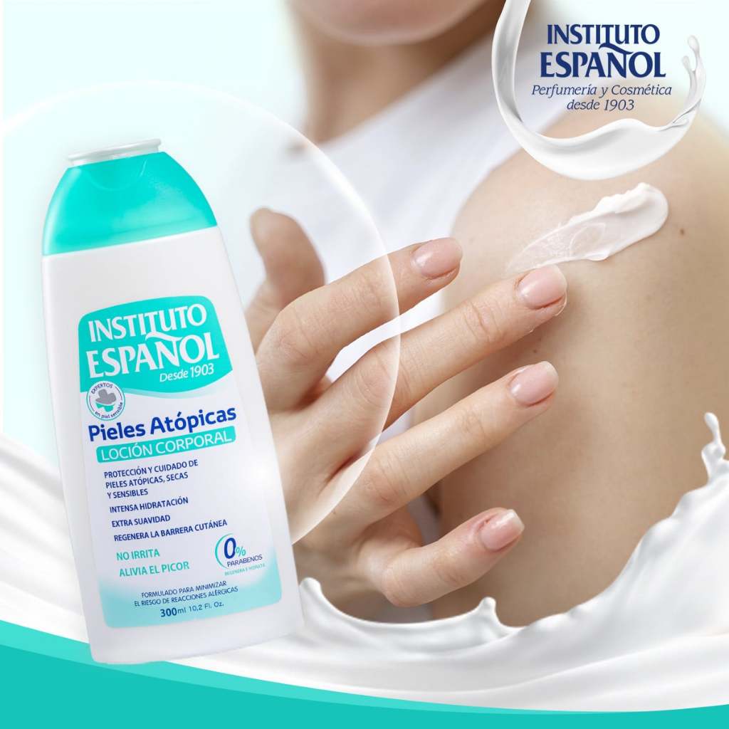 [CHÍNH HÃNG] Sữa Dưỡng Thể Cấp Ẩm Và Làm Mịn Cho Da Nhạy Cảm Instituto Espanol Pieles Atopic Lotion
