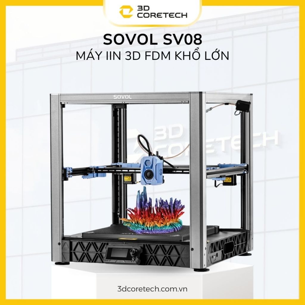Máy in 3D Sovol SV08/ Sovol SV08 Max/ Sovol Max With Enclosure Chính Hãng | 3D CoreTech
