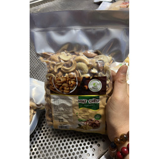Hạt Điều vỡ đôi rang chín Bình phước gói 500g