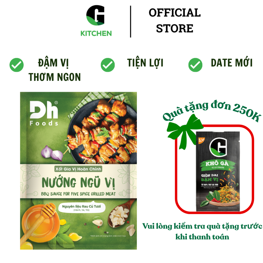 Sốt Thịt Nướng Ngũ Vị 80g Dhfood