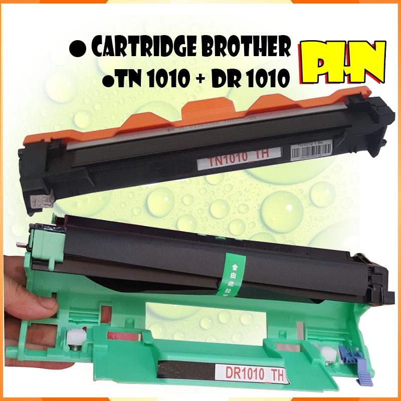 Hộp mực Brother HL 1110 mã TN1010/DR1010, TN1111/DR1111, DR1018/TN1018 có sẵn mực in và trống drum.