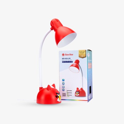 Đèn học Rạng Đông RD-RL-27 5W / 6W, ánh sáng thư giãn, chống cận thị, để bàn học/ bàn làm việc