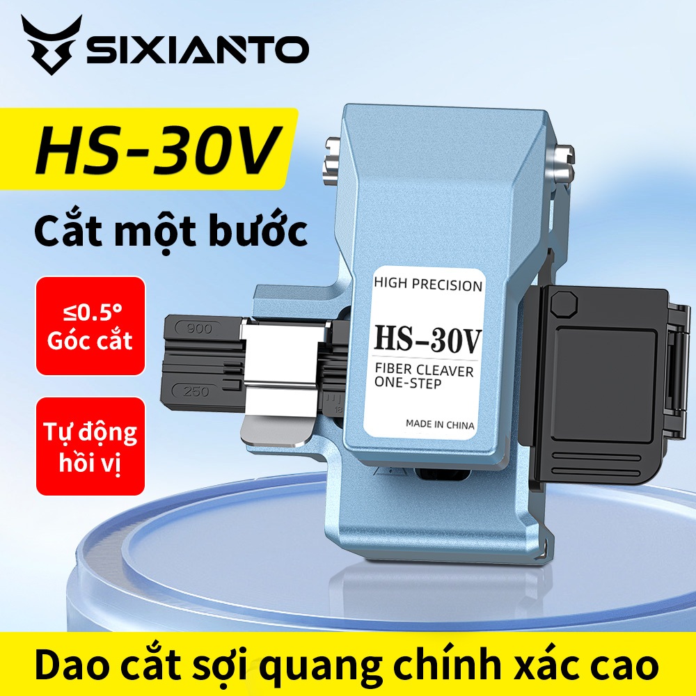 dao cắt sợi quang 1 thao tác HS-30V dao cắt cáp quang máy cắt sợi quang  chính hãng  cao cấp fiber c