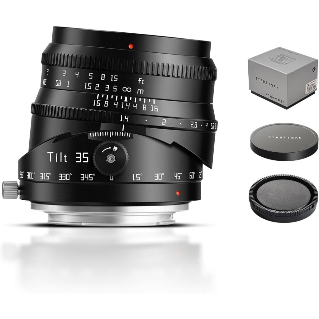 Ống kính TTartisans nghiêng MF 35mm f1.4 cho các dòng máy ảnh APS-C sony,nikon,fuji,canon (mới 100 %