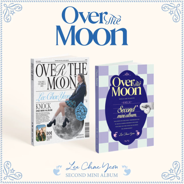 ♡ Album Lee Chaeyeon IZ*ONE Over The Moon 2nd Mini Nguyên Seal Chính Hãng Kpop CHAERISH