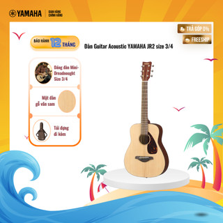 Đàn Guitar Acoustic Yamaha JR2 size 3/4 - Kèm phụ kiện bao da