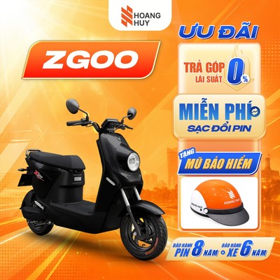 [HN]  Xe Máy Điện VinFast ZGOO | Góp 0% | Pin LFP 1.2KWH Bảo Hành Toàn Quốc